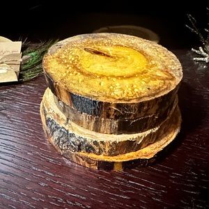 Wooden coasters from Colorado